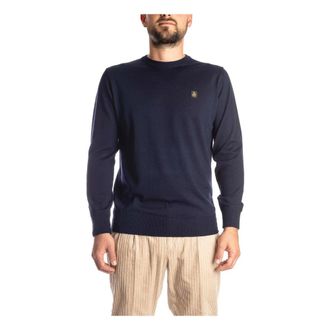 RefrigiWear Bennet Pullover - - Knitwear - Uomo - Blu - L