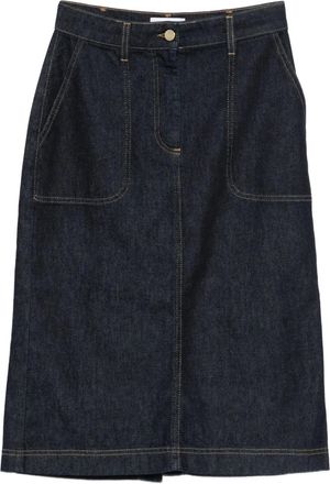 Niù Midi-spijkerrok - Blauw