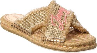 Jimmy Choo London Aciel Woven Lurex Sandal