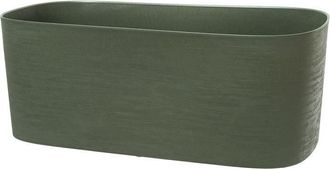 OEM Jardini&egrave;re Xl Con Reserva De Agua - Garden Id Respect - Verde De Gris 80 X 38 Cm - 100% Residuos Dom&eacute;sticos - 100% Reciclable