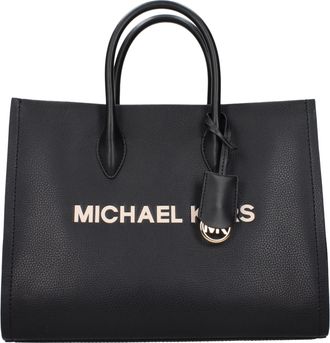 Michael Kors Black Leather Womens Handbag
