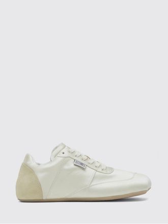 Maison Margiela Anatomic Tabi Satin and Suede Sneakers