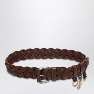 Miu Miu Belt in tobacco-colored leather