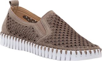 Ilse Jacobsen Womens Tulip Slip On Sneakers In Falcon