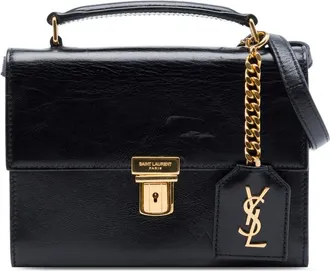 Saint Laurent Pre-owned Saint Laurent Mini Aged Calfskin High School Satchel Ladies 58BF4ZWDMTUR7YH0