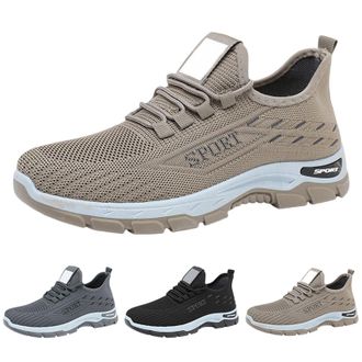 Generic Womens Fashion Trainers Casual Wide Fit Running Sport Sneakers Comfortable Arch Support Wedge Trainer Breathable Mesh Orthopedic Shoes Lace up Non Sli