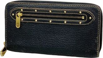 Louis Vuitton Noir Long Wallet (Bi-Fold) (Pre-Owned)