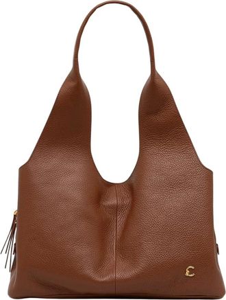 Coccinelle Tassen, Dames, Bruin, ONE Size, Leer, Nell Shopper