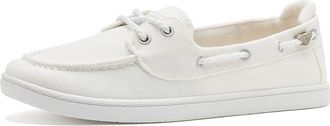 Roxy Sailor Womens Shoes Twill White : 9.5 M, Cotton