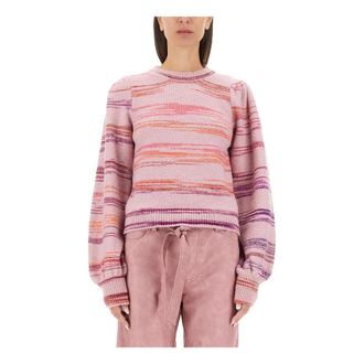 Baum Und Pferdgarten Carmy Sweater - Dames - Ronde hals truien - Roze - S - Wol - Truien & Vesten