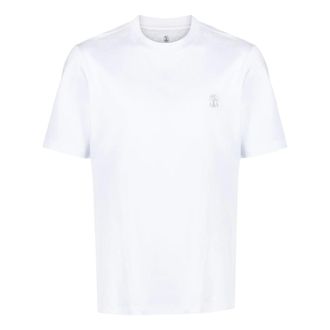 Brunello Cucinelli Logo-print Cotton T-shirt