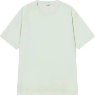 Auralee T-shirt con stampa - Verde