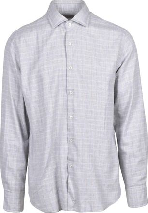 Xacus Camicia di Flanella - - Shirts - Uomo - Grigio - XL