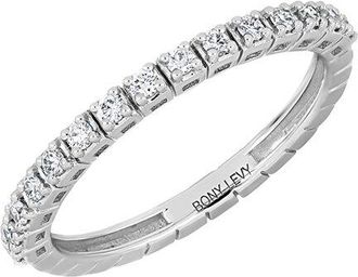 Bony Levy Audrey 18K 0.21 Ct. Tw. Diamond Stackable Ring
