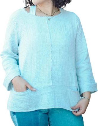 Habitat Pattern Play Pocket Pullover In Putty