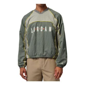 Nike Jordan Air Jordan Flight Long-Sleeve Warm-Up Top Vintage Lichen Spruce Fog IF1835-351