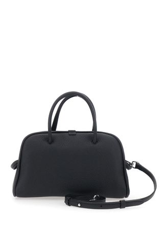 Jacquemus Womens Handbag Le Petit Turismo Black Leather Calf Handbags Hand Bags