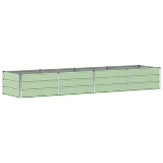 vidaXL Jardinera Verde 320 X 80 X 45 Cm Acero Vidaxl