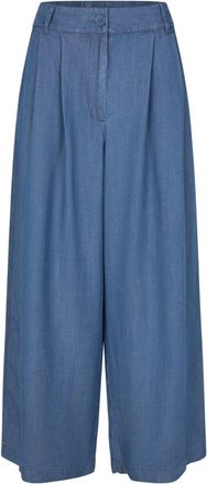 Masai 2102S Pantaloni a gamba larga - - Trousers - Donna - Blu - M