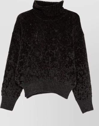 Alysi chenille turtleneck jumper