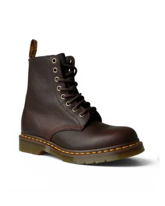 Dr. Martens Mens Lace-Up Boots 1460 Pascal Dark Brown Leather