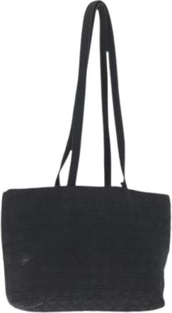 Dior Pre-owned Tote Bags, female, Black, Size: ONE SIZE Pre-owned Vintage Nylon Shoulder Bag