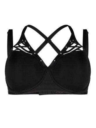 Marlies Dekkers Euphoria plunge balcony bra - Black