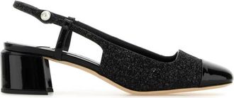 Jimmy Choo London Black Slingback Pumps