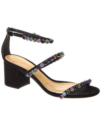 Alexandre Birman Alexa Crystals 60 Suede Sandal