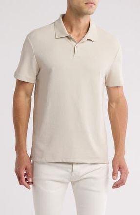Calvin Klein Mico Waffle Polo in Unbleached at Nordstrom Rack, Size Xx-Large