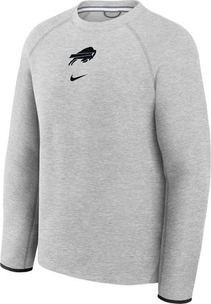 Nike Buffalo Bills Tech Fleece Nike Mens NFL Pullover Crew in Grey | 05L6086N81-KH0