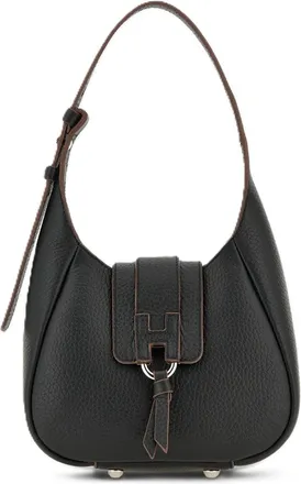 Hogan Structured Rounded H Detail Handbag