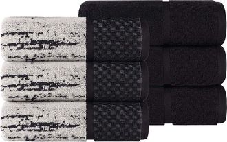 Superior Lodi Cotton 6Pc Hand Towel Set