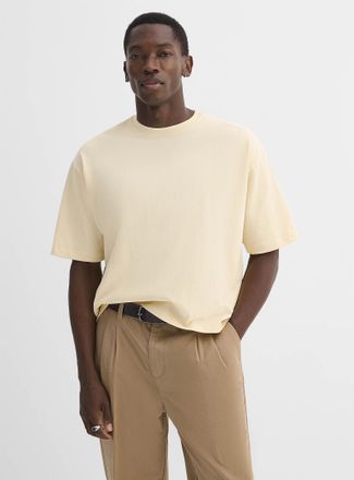 Le 31 Mens Cropped T-shirt Oversized fit