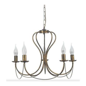 Onli Onli - Sospensione candela dkl italia 4236/5b- 5 luci e14-bronzo