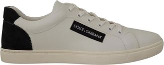 Dolce & Gabbana Heren, Schoenen, Wit, Maat: 39 1/2 EU Leer