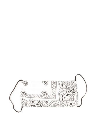 Arizona Love Bandana paisley-print face mask - women - Cotton - One Size - White
