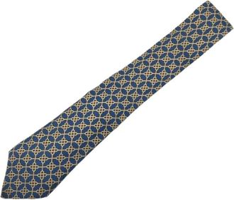 Hermès Pre-owned Accessories, male, Blue, Size: ONE SIZE Pre-owned Canvas home-office
