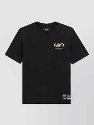 Amiri logo print cotton crew neck t-shirt