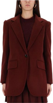 Max Mara Mujer, Chaquetas, Rojo, Talla: S