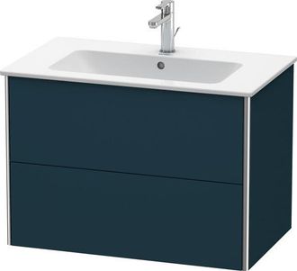 Duravit Mueble Bajo Lavabo Xsquare 560x810x478mm Azul Medianoche Semibrillante