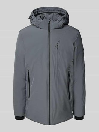 Cars Jeans Regular Fit Parka mit Kapuze Modell HARWICK in Graphit, Gr&ouml;&szlig;e XXXL