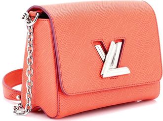 Louis Vuitton Orange Epi Leather Twist Mm (Authentic Pre-Loved)