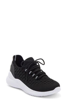 Elie Tahari Textured Knit Sneaker in Black at Nordstrom Rack, Size 6.5