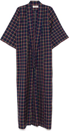 A.N.G.E.L.O. Vintage Cult Soprabito a quadri Pre-owned anni 70 - Blu