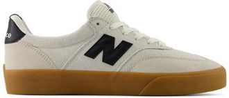 New Balance Unisexo NB Numeric 340 en Blanco/Negro, Gamuza/Malla, Talla 42.5
