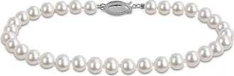 Delmar Cultured Pearl Bracelet, 5-5.5mm in White at Nordstrom Rack