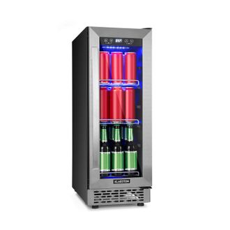 Klarstein Klarstein Beerlager 56 Nevera Para Bebidas 56l 20 Botellas Puerta De Cristal Con Panel De Control T&aacute;ctil Y Acero Inoxidable