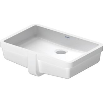 Duravit Lavabo Empotrado Duravit Vero 48cm Blanco Con Rebosadero, Sin