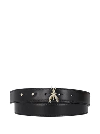Patrizia Pepe fly-embellished leather belt - women - Calf Leather - L - Black